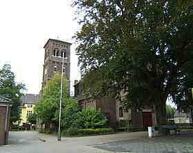 Kath. Kirche 'St.Mari&auml; Himmelfahrt'im Oktober 2006