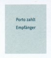 Porto zahlt Empfänger